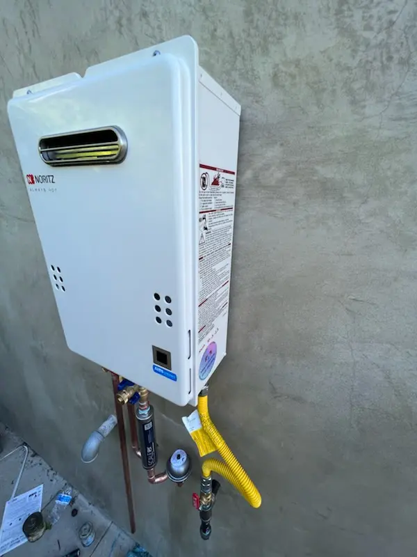 Tankless water heater installation for Dracut homes
